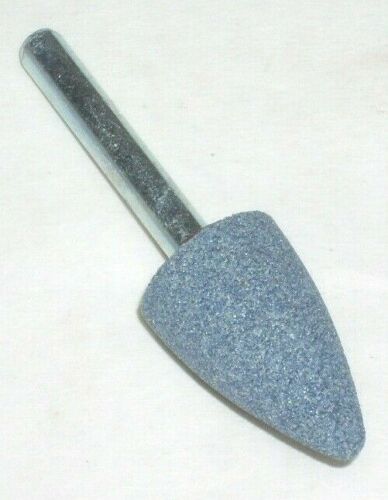 5 KT Industries 5-8212 Mounted Point A-12 Grinding Stone 3/4 x 1 1/4 x 1/4 Shank