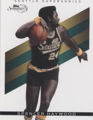 2008-09 Topps Signature - Spencer Haywood #TS-SHA