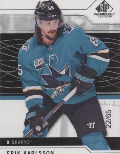 2018-19 Upper Deck SP Game Used - Erik Karlsson #82