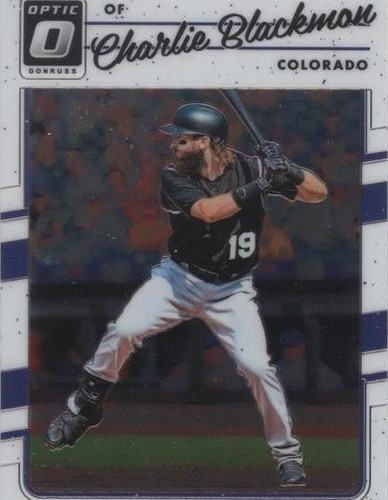 2017 Panini Donruss Optic - Charlie Blackmon #93
