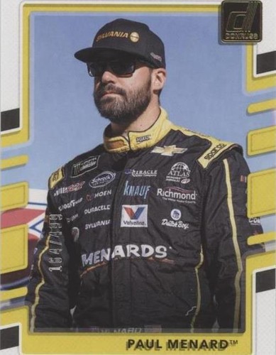 2018 Panini Donruss NASCAR - Paul Menard #58