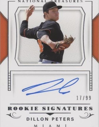 2018 Panini National Treasures - Dillon Peters #RS-DP