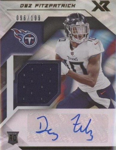 2021 Panini XR Dez Fitzpatrick #RSA-DFI