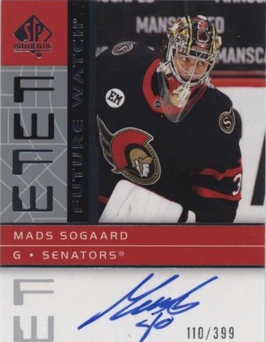 2022-23 SP Authentic - Mads Sogaard #RFWA2-MS