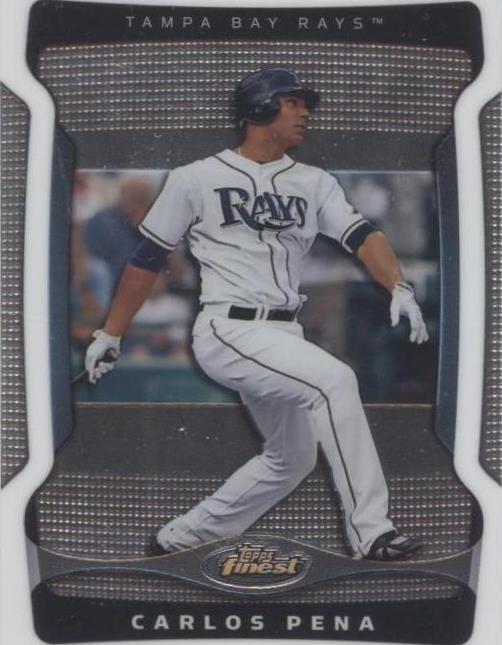 2009 Topps Finest - Carlos Pena #23