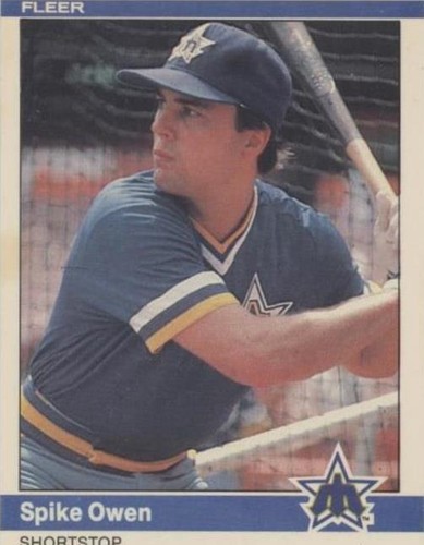 1984 Fleer - Spike Owen #616