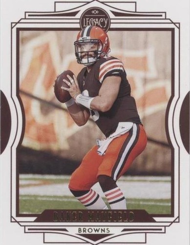 BAKER MAYFIELD JERSEY #6 CARD CLEVELAND BROWNS SP Panini