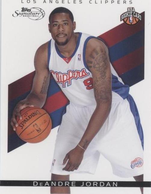 2008-09 Topps Signature - DeAndre Jordan #TS-DJ
