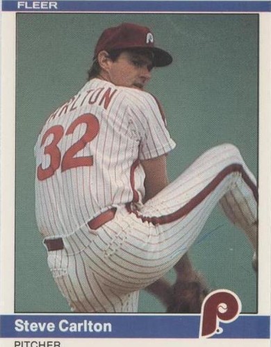 1984 Fleer - Steve Carlton #25