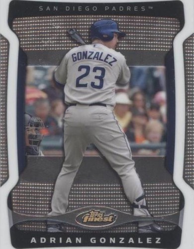 2009 Topps Finest - Adrian Gonzalez #103