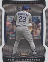 2009 Topps Finest - Adrian Gonzalez #103