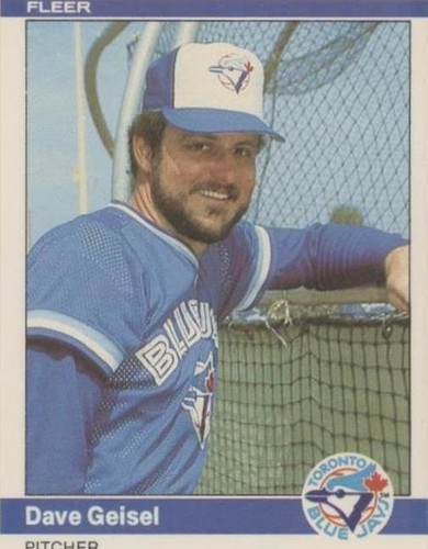 1984 Fleer - Dave Geisel #154