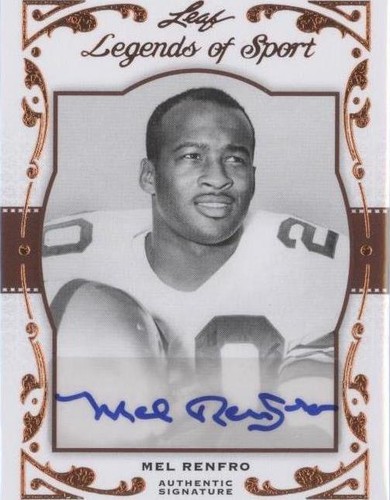 2011 Leaf Legends of Sport Mel Renfro #BA-52