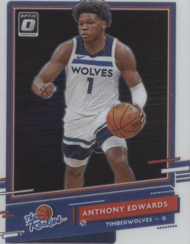 2020-21 Donruss Optic Anthony Edwards Rated Rookie Silver