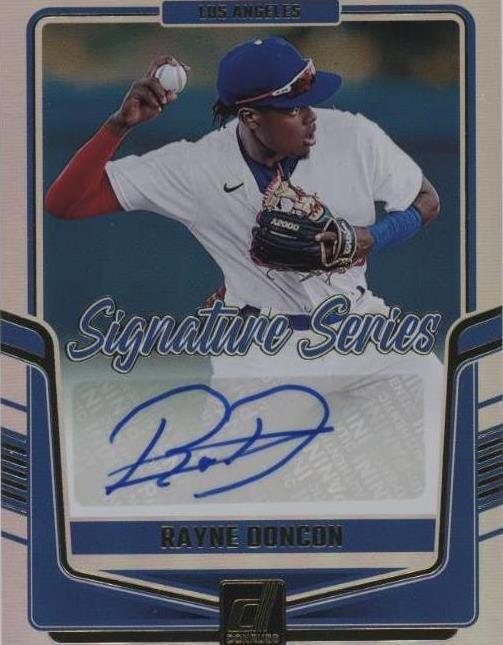 2024 Panini Donruss - Rayne Doncon #SS-RD