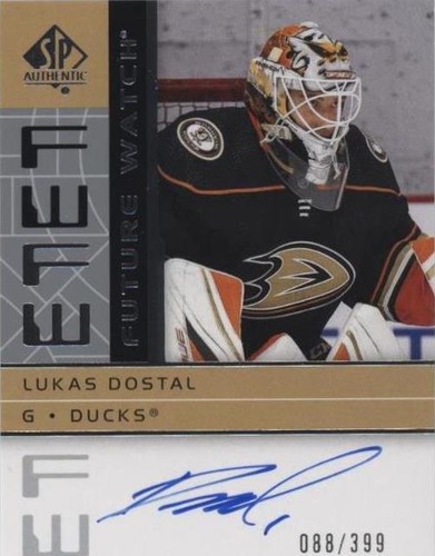 2022-23 SP Authentic - Lukas Dostal #RFWA2-LD