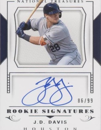 2018 Panini National Treasures - J.D. Davis #RS-JD
