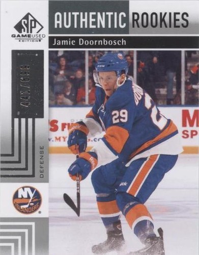 2011-12 SP Game Used Edition - Jamie Doornbosch #148