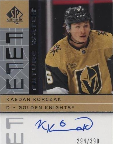 2022-23 SP Authentic - Kaedan Korczak #RFWA2-KK