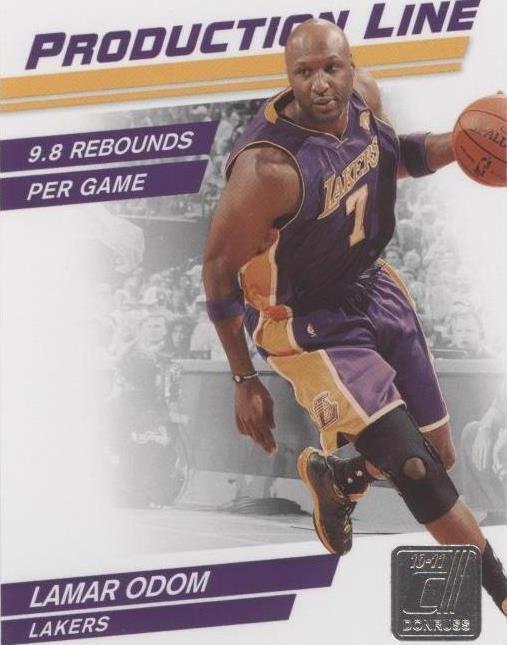 Donruss - Lamar Odom #35 2010-11