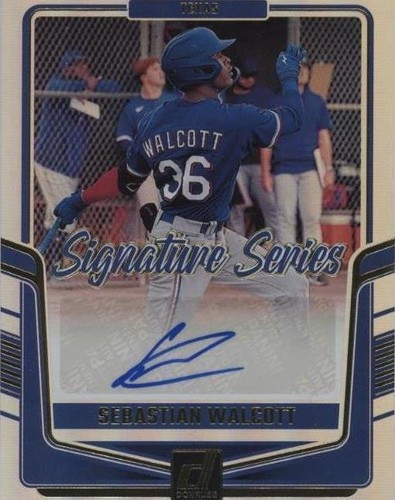 2024 Panini Donruss - Sebastian Walcott #SS-SW