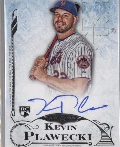 2015 Topps Five Star - Kevin Plawecki #FSA-KP