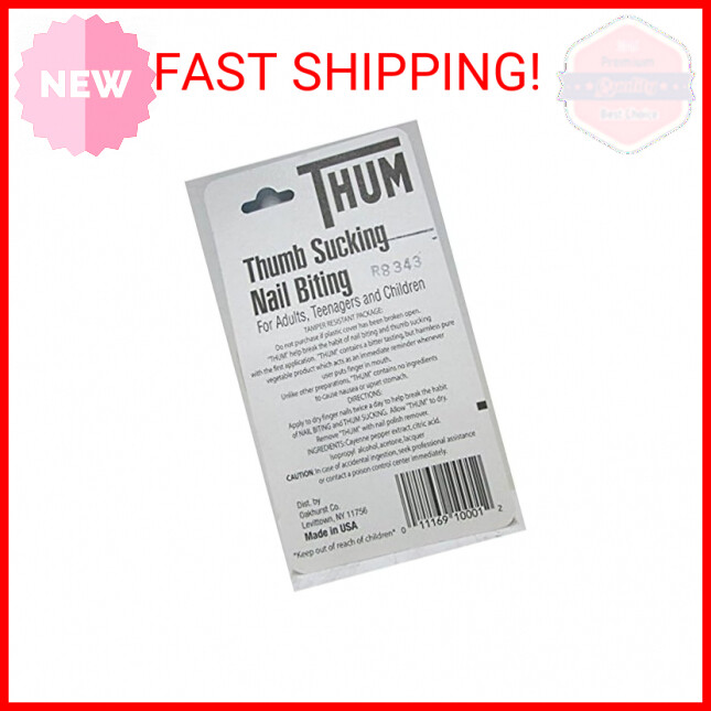 Thum Thumb Sucking Nail Biting Treatment - 0.2 fl oz