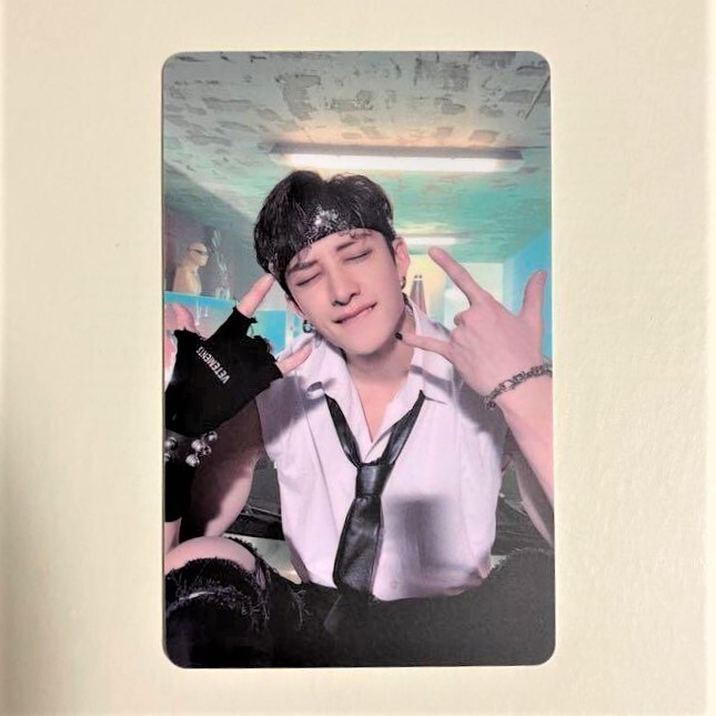 Stray kids BANGCHAN MAXIDENT SOUNDWAVE lucky draw Official