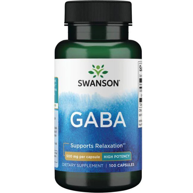 Swanson Gaba 750 Mg, 60 GÃ©Lules