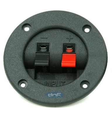 DNF 1 PCS  SUBWOOFER SPEAKER ROUND BOX TERMINAL SPRING CUP PLATE CONNECTOR SUB