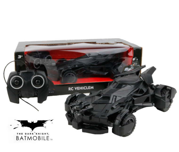 DC BATMAN DAWN OF JUSTICE 118 BATMOBILE RC RADIO REMOTE CONTROL