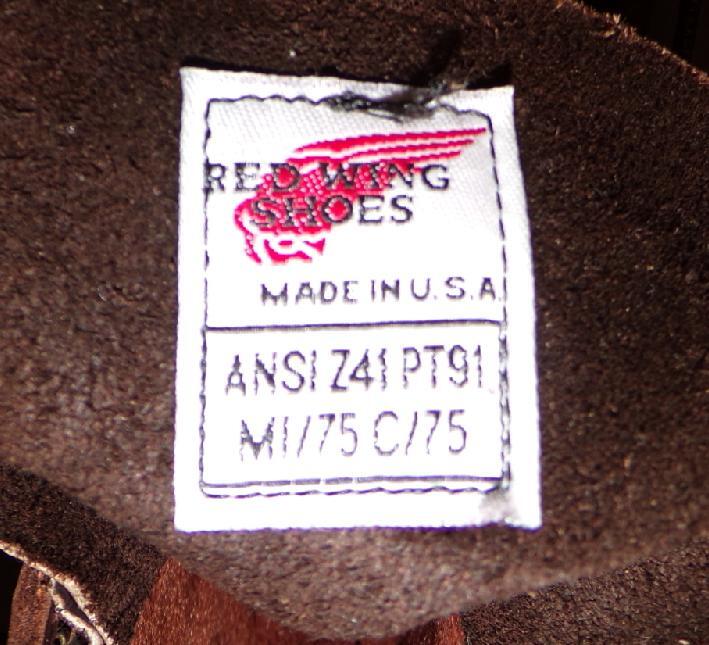 RED WING SHOES RED WING 4412 LEATHER SUPERSOLE RESISTANT STL TOE USA MANY N BOX SIZE WIDTH