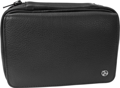 RATTRAY'S COWHIDE BLACK KNIGHT LEATHER PIPE BAG 2 / for 3 PIPE