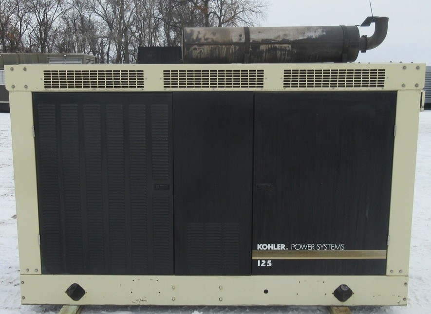 130 kw Kohler / GM Natural Gas or Propane Generator / Genset - Mfg. 2007