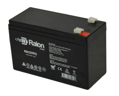 Raion Power 12V 7Ah AJC D7S F2 SLA Battery - 1 Pack