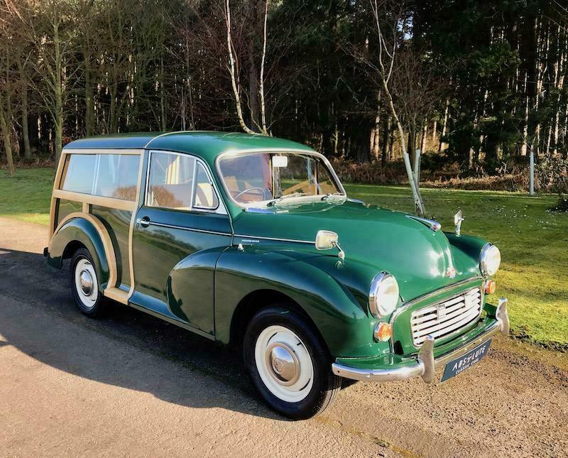 1966 Morris Minor Traveller British Racing Green, NEW WOODWORK, a Gem