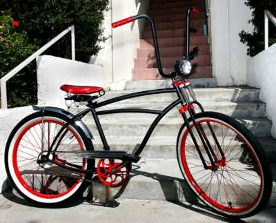 NEW Monark Type I  HD Springer Bicycle Bike Fork  BUILT IN USA Chrome Parts