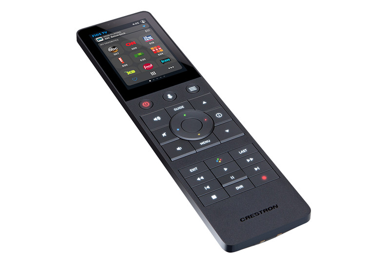 Crestron TSR-310 Handheld Touch Screen Remote - 6508585 - Black