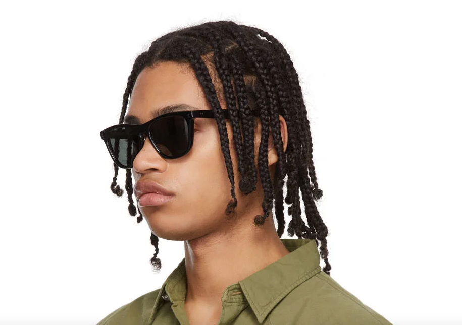 Pre-owned Oliver Peoples Lynes Polarized Sun Black/ Midnight Express Polar Msrp $684 Rare