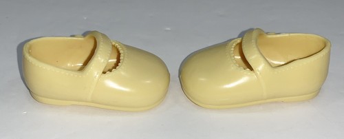 Disney Princesses BELLE Toddler Doll Yellow Rubber Shoes ~ GUC ~ Ships Free!