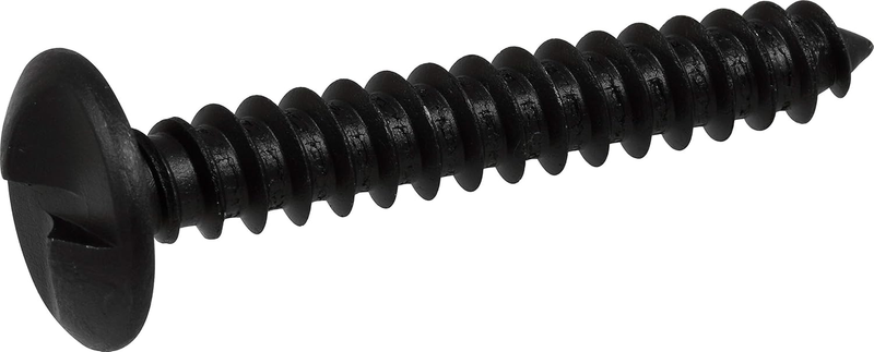 Lag Screws, 5/16In-18 X 4In, 50 Pack, Black Phosphate