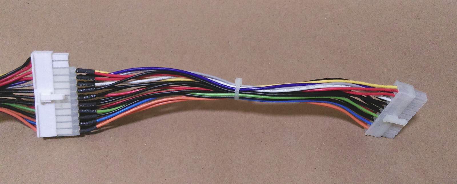 2x: 24-to-20+4pin Adapter Cable for 20pin PC Motherboard +24pin ATX Power Supply