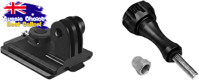 Camera Headgear Accessory with Slide-In Mount for Easy Installation