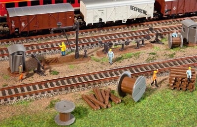 FALLER 120141 H0 Ausschmückungsteile für den Bahnbereich ++ NEU & OVP ++