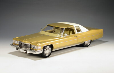 ミニカー STAMP MODELS Coupe DeVille 1973 Stamp Models 1:43 1973 Cadillac Coupe Deville, Burnt Sienna