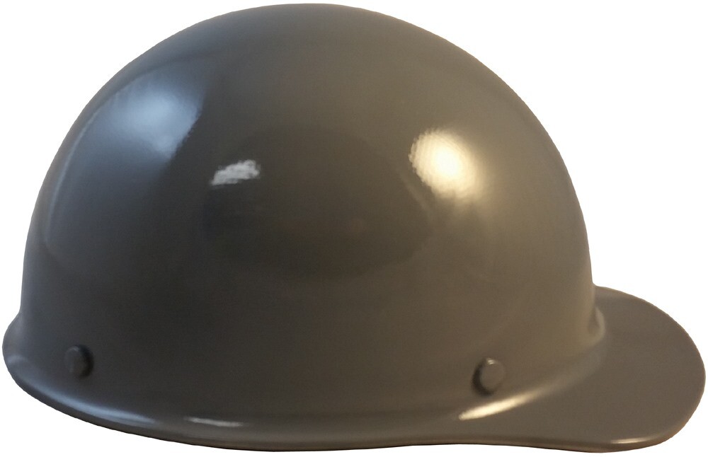 MSA Skullgard (SMALL SHELL) Cap Style Hard Hat with Ratchet Suspension - Gray