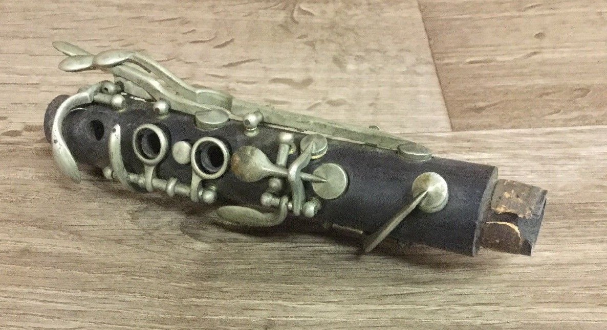 Clarinet Upper Joint - only 6 inches long  (stock#811073)