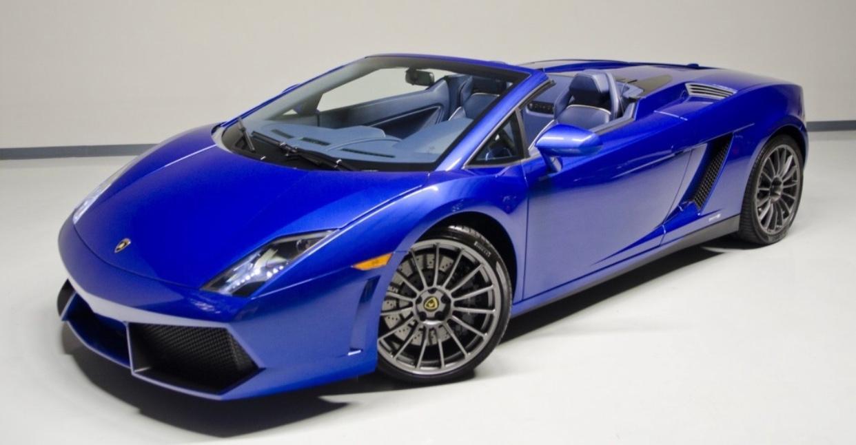 2012 Lamborghini Gallardo LP 550-2 2012 Lamborghini Gallardo LP 550-2 Blu Caelum