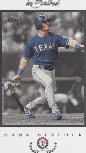 2004 Fleer inScribed - Hank Blalock #72