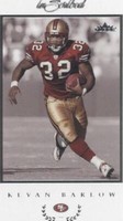 2004 Fleer inScribed Kevan Barlow #13